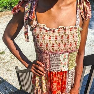 Abel the Label Patchwork Maxi Dress